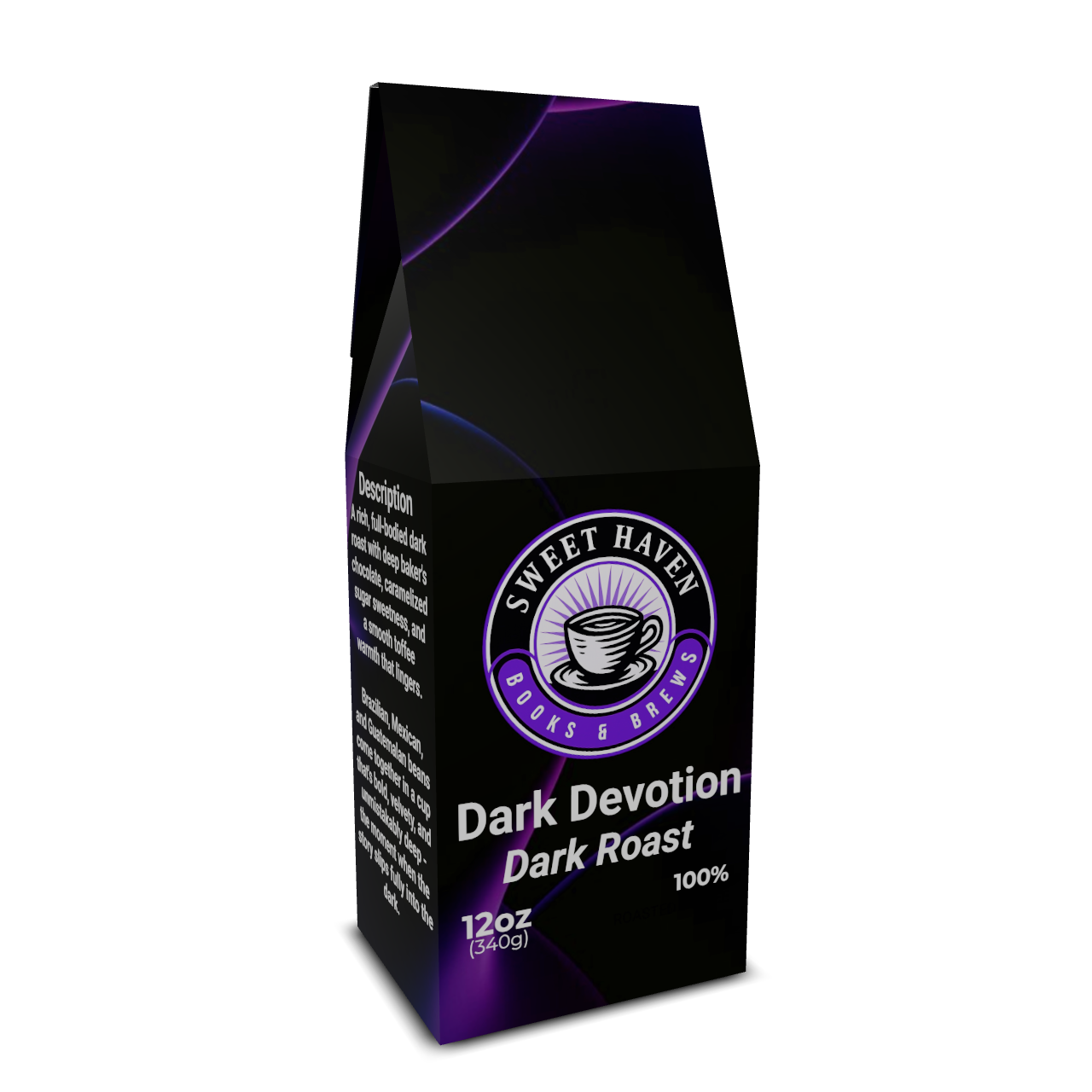 Sweet Haven 12oz Coffee Upgrade: Dark Devotion Dark Roast