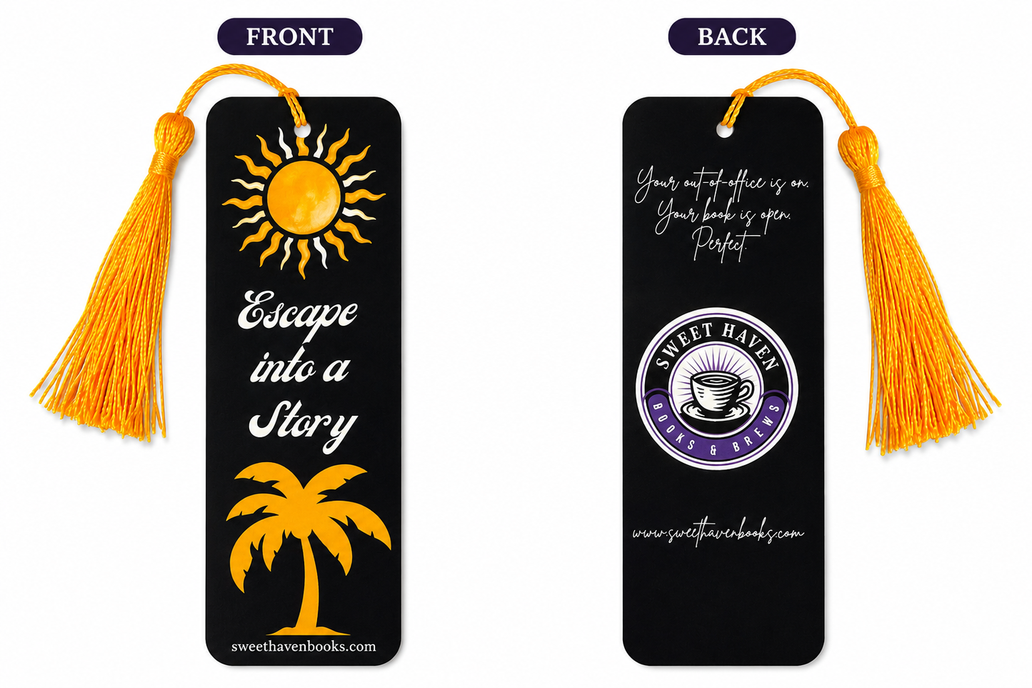 Escape Into a Story – Bookmark & Sticker Collection