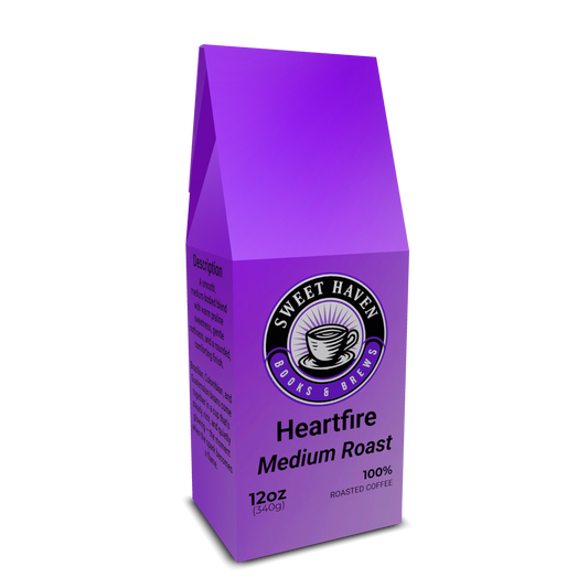 Sweet Haven 12oz Coffee Upgrade: Heartfire Medium Roast (OUR FAVORITE!)